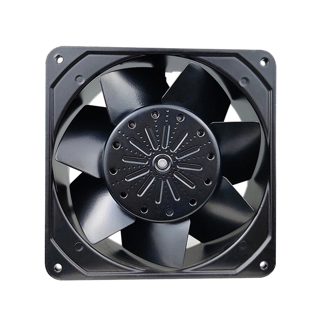 Ventilador AC de aspas met&aacute;licas 140x140x55mm