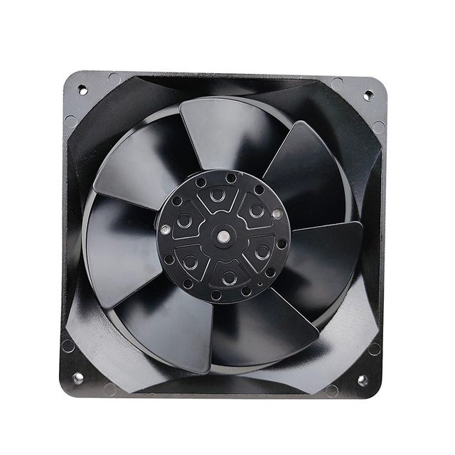 Ventilateur AC &agrave; lame m&eacute;tallique 160x160x55mm